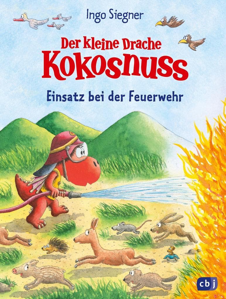Der kleine Drache Kokosnuss - Einsatz bei der Feuerwehr: Leseabenteuer für Kinder ab 6 Jahren