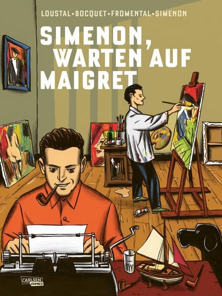 Simenon, Warten auf Maigret: Eindrucksvolle Graphic Novel über den angehenden Schriftsteller Georges Simenon