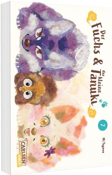 Der Fuchs und der kleine Tanuki 7: Japanische Mythologie in Mangaform mit Fuchsgeist und Tanuki