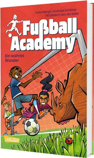 Fußball Academy 7: Ein wahres Wunder: Fußballinternat für Jungs und Mädchen: spannend, actionreich, mit vielen bunten Bildern im Comicstil.