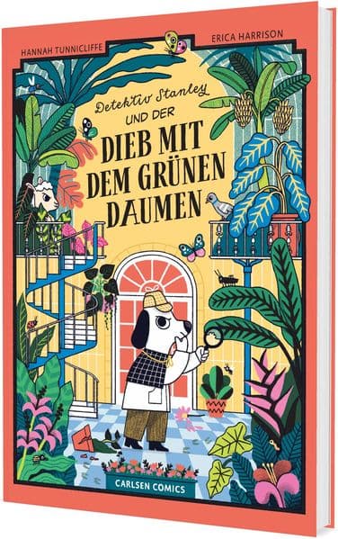 Detektiv Stanley und der Dieb mit dem grünen Daumen: Lustiger Krimi-Comic für Jungen und Mädchen ab 6 Jahren über eine besondere Spürnase - mit detailreichen Bildern zum Miträtseln