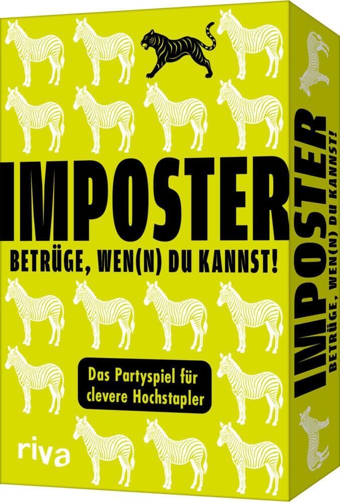 Imposter - Betrüge, wen(n) du kannst: Das Partyspiel für clevere Hochstapler