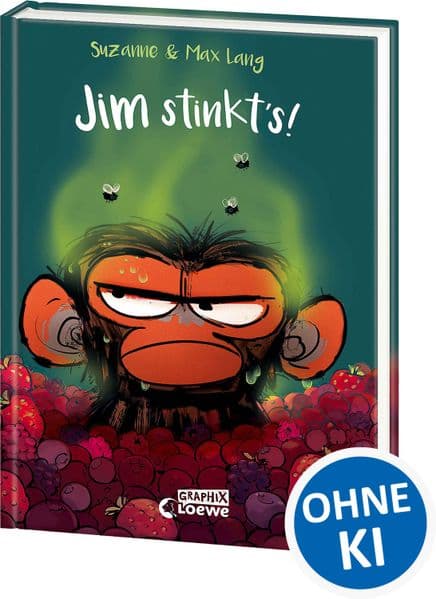 Jim stinkt's!: Für Jim Panse heißt es 'Back to School!' - Witziges Comic-Buch über das Fehlermachen und daraus Lernen - Zum Vorlesen und ersten Selberlesen für Kinder ab 6 Jahren