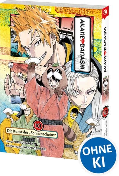 Akane-banashi 10: Ehrgeiziges Teenager-Mädchen trifft auf uralte Kunst: Ein Manga über die Jagd nach einem Traum und die Magie des Geschichtenerzählens