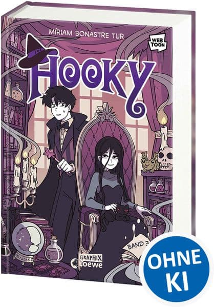 Hooky (Band 3): Wird es Monica gelingen, Frieden zwischen den Menschen und Hexen zu schließen? - Erlebe jetzt das spannende Finale des bekannten Webtoon-Erfolgs! - Für Kinder ab 10 Jahren