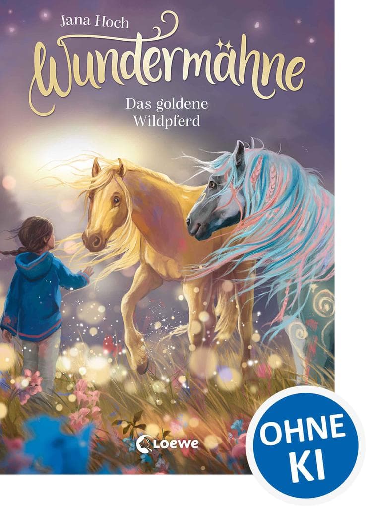 Wundermähne (Band 4) - Das goldene Wildpferd: Ein gemaltes Traumpferd und ein verborgenes Tal erwarten dich - Fantastische Kinderbuchreihe zum Davonträumen für Pferdefans ab 7 Jahren