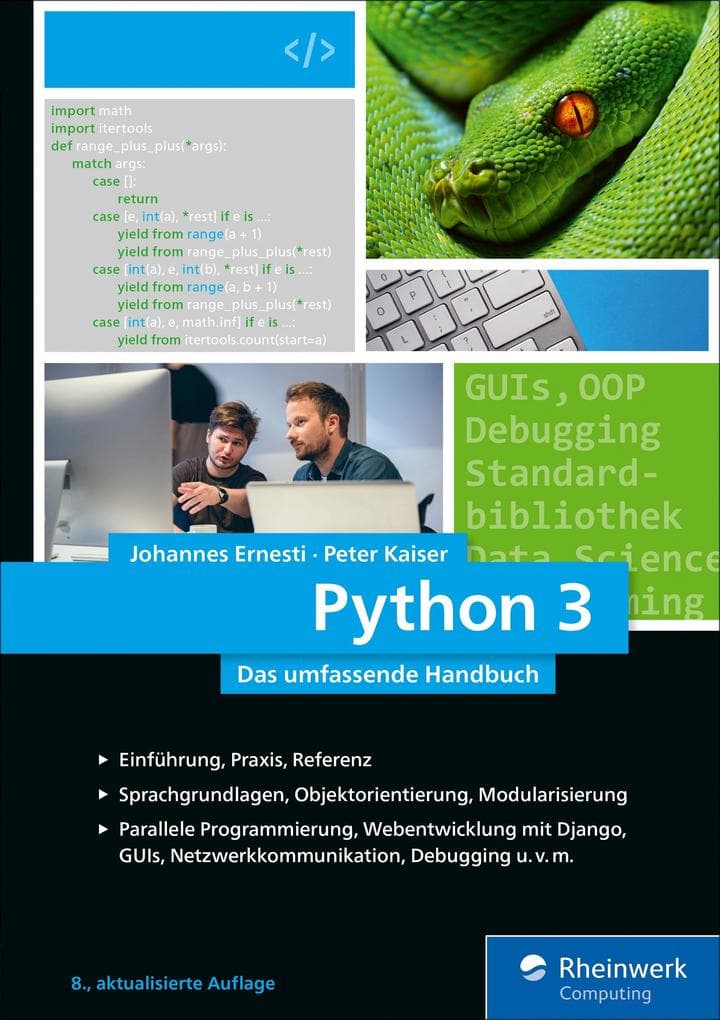Python 3: Das umfassende Handbuch