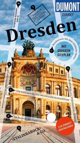 DUMONT direkt Reiseführer Dresden: Mit großem Cityplan