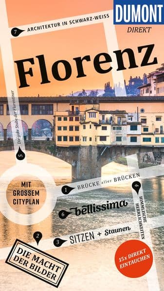 DUMONT direkt Reiseführer Florenz: Mit großem Cityplan