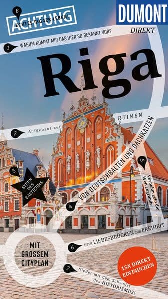 DUMONT direkt Reiseführer Riga: Mit großem Cityplan