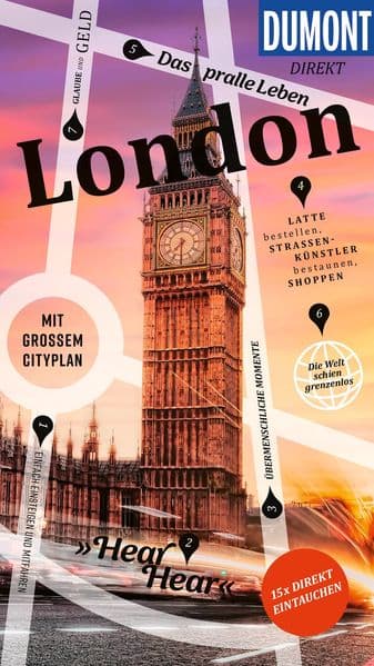 DUMONT direkt Reiseführer London: Mit großem Cityplan