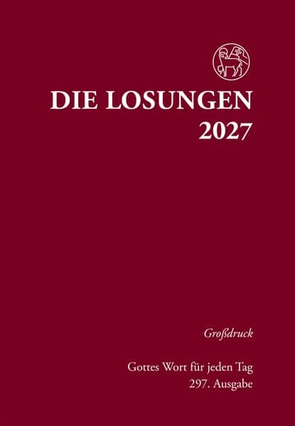 Losungen Deutschland 2027 / Die Losungen 2027: Grossdruck Hardcover