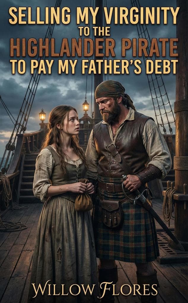 Selling My Virginity To The Highlander Pirate To Pay My Father's Debt: A Debt Repayment Highlander Historical Erotic Romance