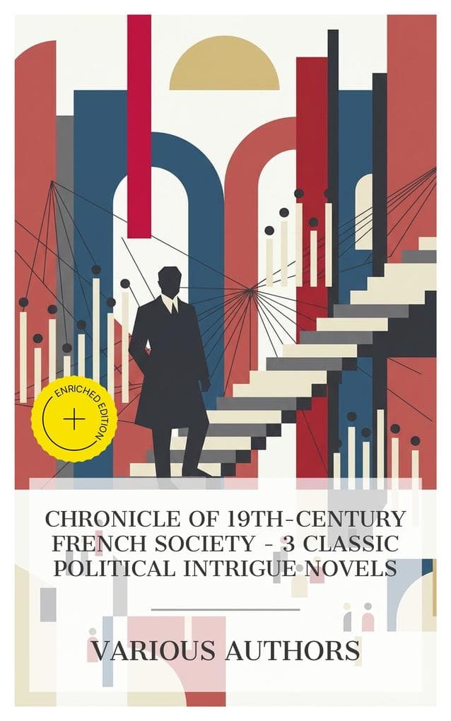 Chronicle of 19th-Century French Society - 3 Classic Political Intrigue Novels: Enriched edition. The Red and the Black, The Secrets of a Princess, His Excellency [Son Exc. Eugène Rougon]