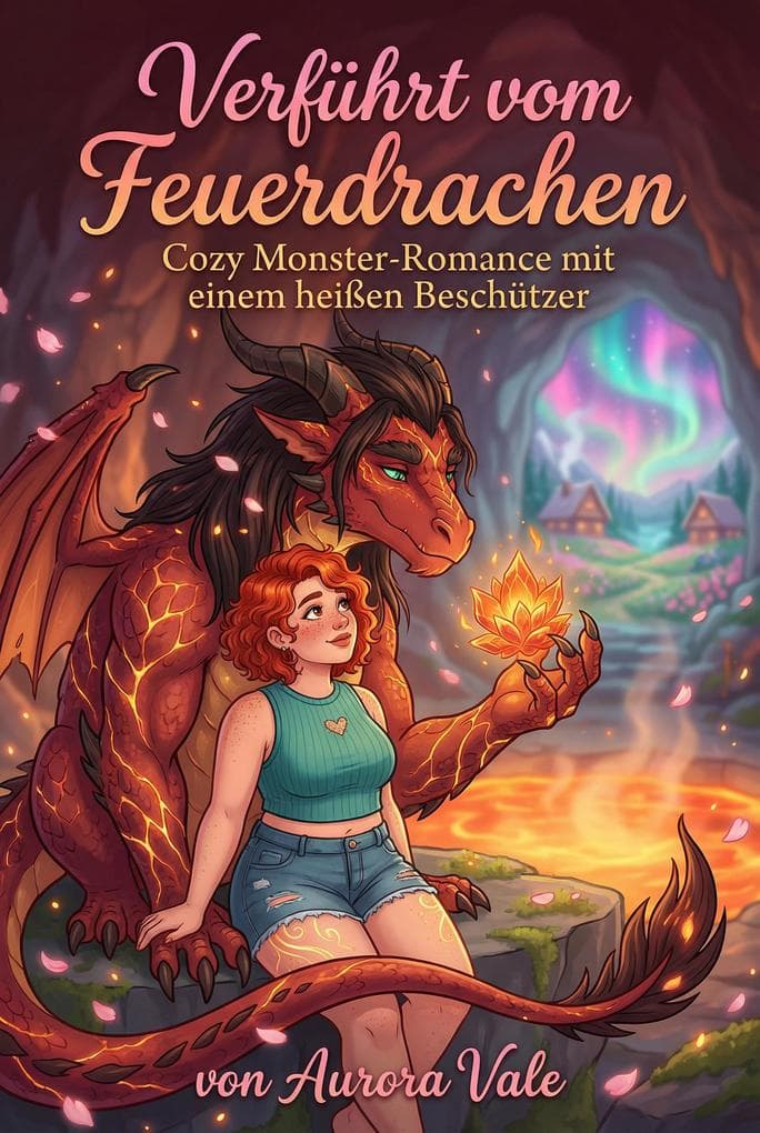 Verführt vom Feuerdrachen: Cozy Monster-Romance mit einem heißen Beschützer: Verführt in Frostbite Falls, #8