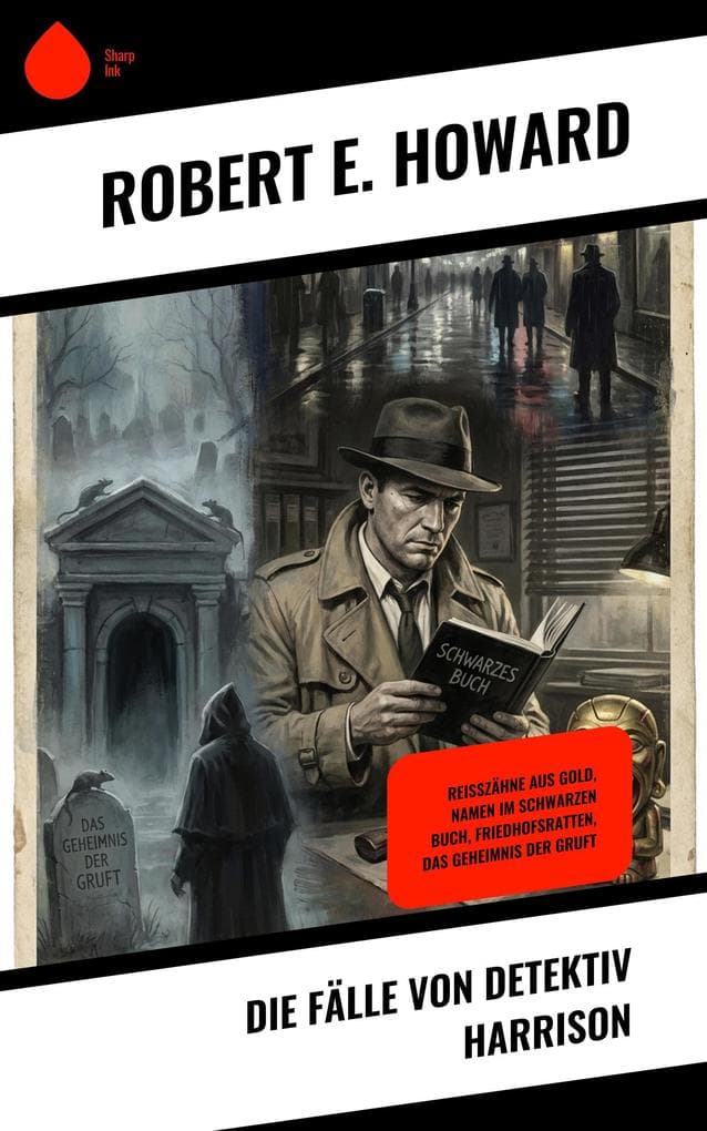 Die Fälle von Detektiv Harrison: Reißzähne aus Gold, Namen im Schwarzen Buch, Friedhofsratten, Das Geheimnis der Gruft