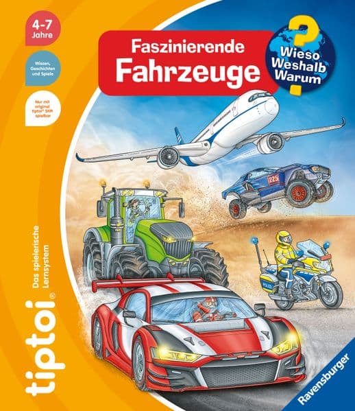 tiptoi® Wieso? Weshalb? Warum? - Faszinierende Fahrzeuge