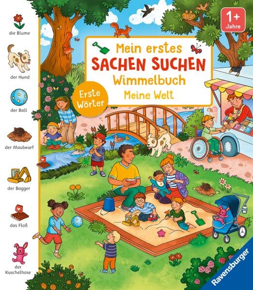 Mein erstes Sachen suchen Wimmelbuch: Meine Welt: Erste Wörter