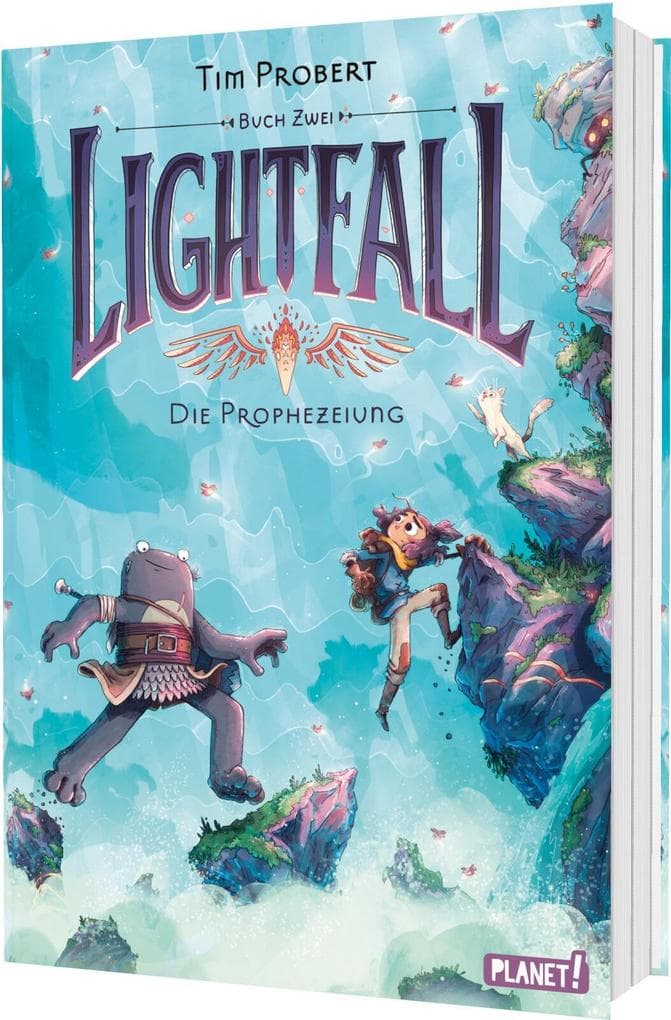 Lightfall 2: Die Prophezeiung: Preisgekröntes Fantasy-Comic-Abenteuer für Kinder ab 10
