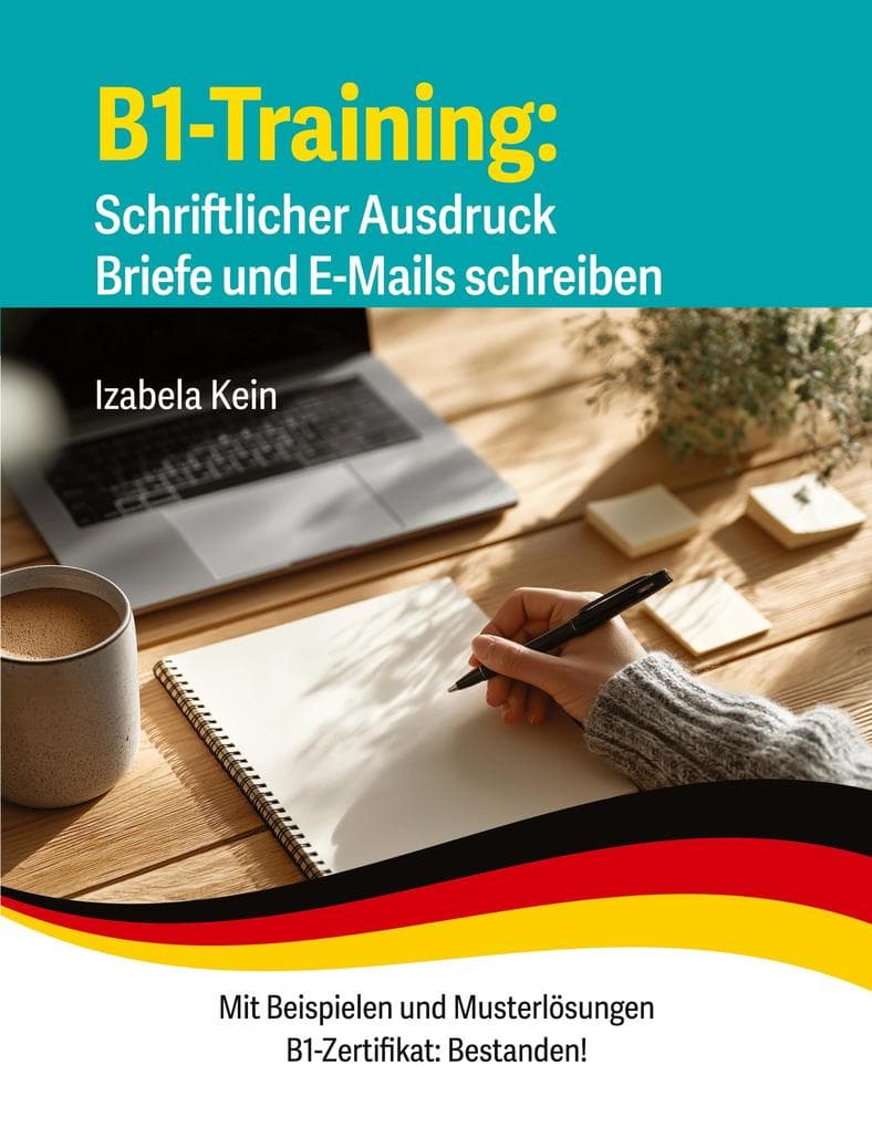 B1-Training Schriftlicher Ausdruck Briefe und E-Mails schreiben: Mit Beispielen und Musterlösungen
