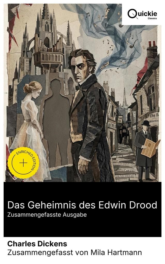 Das Geheimnis des Edwin Drood (Zusammengefasste Ausgabe): Bereicherte Ausgabe. Psychologischer Kriminalroman voller Rätsel: Mordermittlung in New York, Geheimnisse und Detektive im frühen 20. Jahrhundert