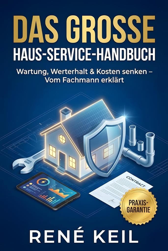 Das große Haus-Service-Handbuch: Praxis-Leitfaden für Pflege, Sicherheit und Werterhalt - Vom Fachmann erklärt