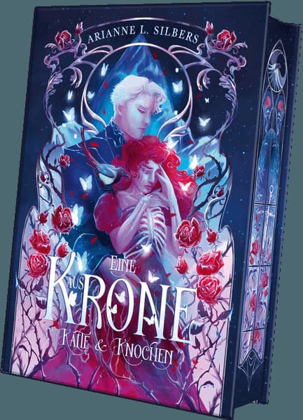 Eine Krone aus Kälte und Knochen: Winterliche Dark Romantasy mit bittersüßen Enemies to Lovers Vibes - Limitierte Auflage mit Farbschnitt