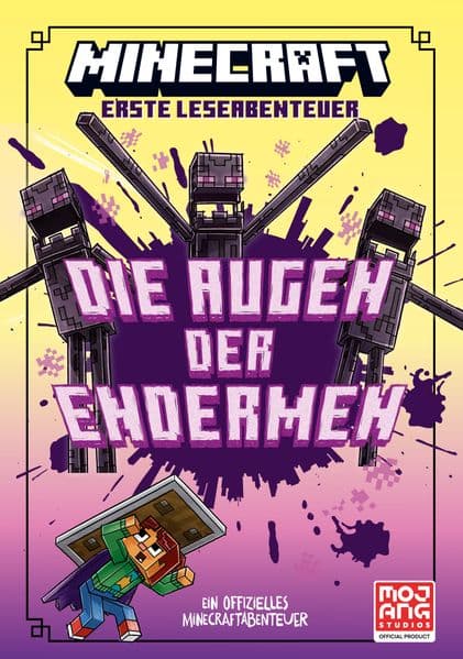 Minecraft Erste Leseabenteuer. Die Augen der Endermen: Offizielle Minecraft-Geschichte | Abenteuer trifft auf Humor | Viele Bilder und kurze Texte für Leseanfänger