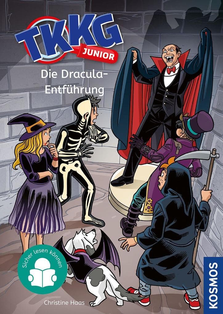 TKKG Junior, 7, Die Dracula-Entführung: Jetzt ermitteln die Junior-Detektive! Spannender Kinderkrimi ab 7 Jahren für Kinder, die sicher lesen können und gern knifflige Fälle lösen