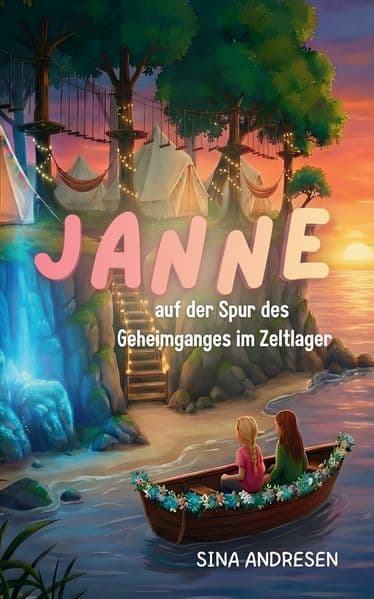 Janne auf der Spur des Geheimganges im Zeltlager