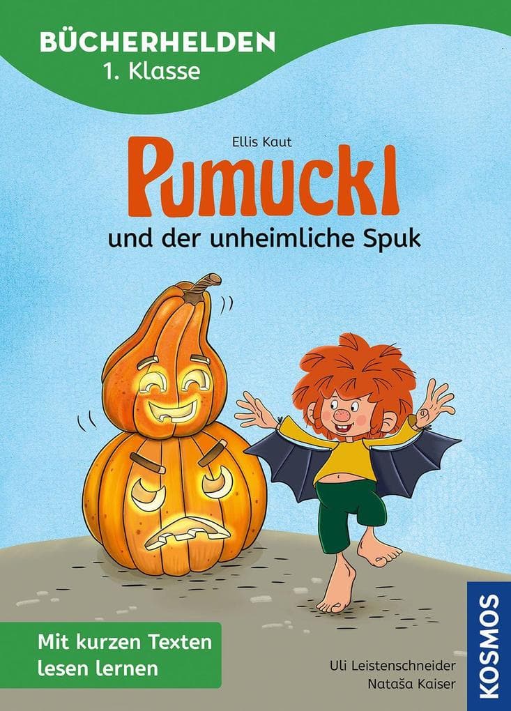 Pumuckl, Bücherhelden 1. Klasse, Pumuckl und der unheimliche Spuk: Mit kurzen Texten lesen lernen - Erstlesebuch ab 6 Jahren mit lustigen Geschichten vom frechen Kobold