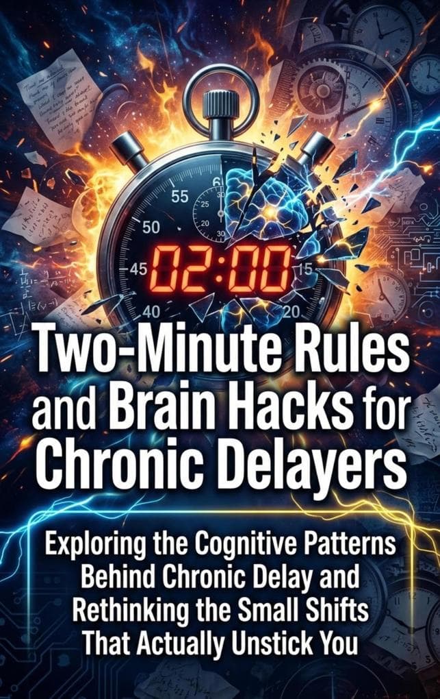 Two-Minute Rules and Brain Hacks for Chronic Delayers: Exploring the Cognitive Patterns Behind Chronic Delay and Rethinking the Small Shifts That Actually Unstick You