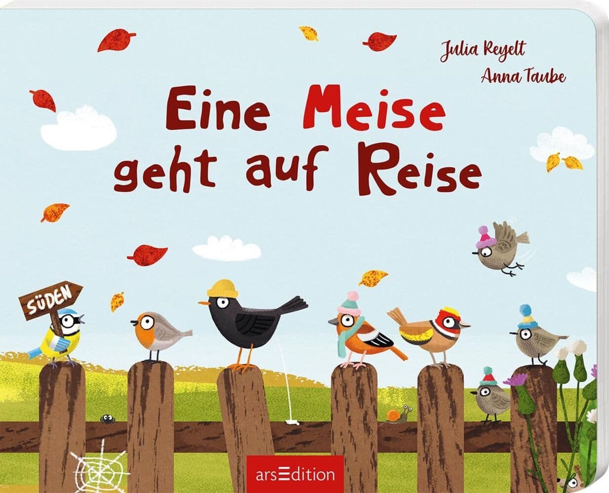 Eine Meise geht auf Reise: Mit lustigen Verwandlungsseiten