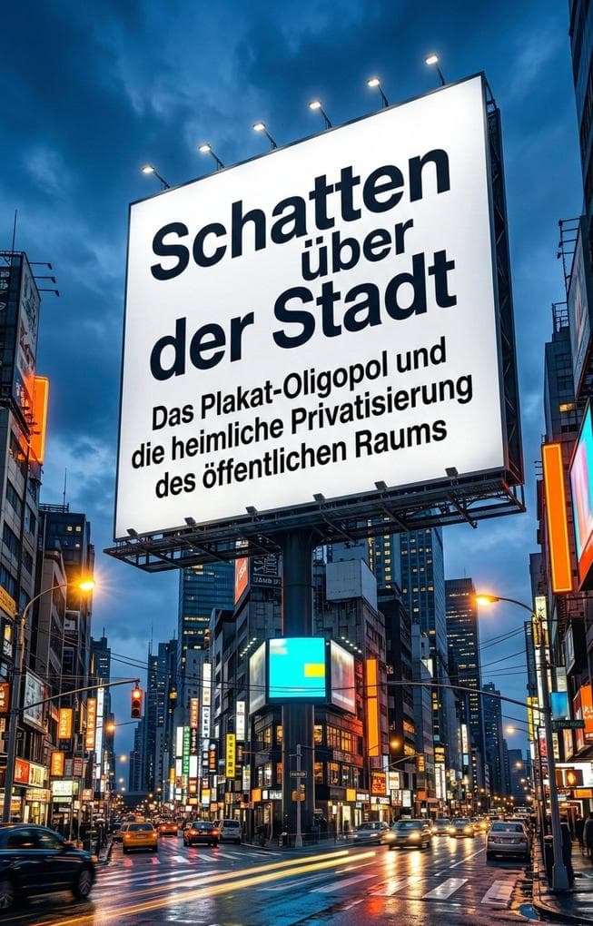 Schatten über der Stadt: Das Plakat-Oligopol und die heimliche Privatisierung des öffentlichen Raums