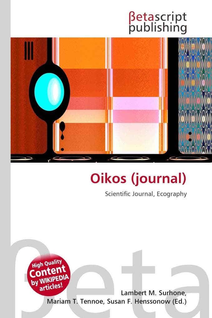 Oikos (journal): Scientific Journal, Ecography