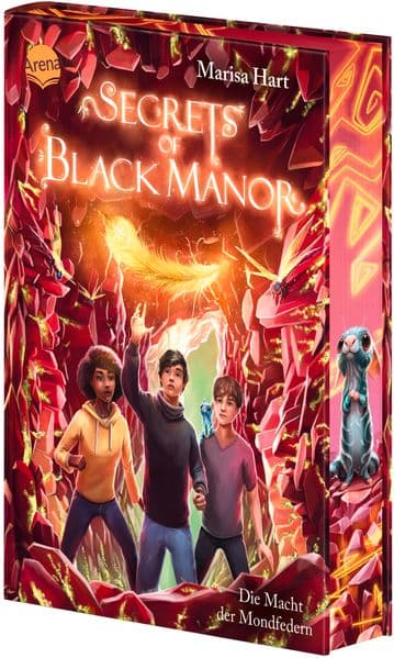 Secrets of Black Manor (2). Die Macht der Mondfedern: Abenteuerliche Fantasy von Bestseller-Autorin Marisa Hart über Traumwelten und magische Wesen ab 10 Jahren
