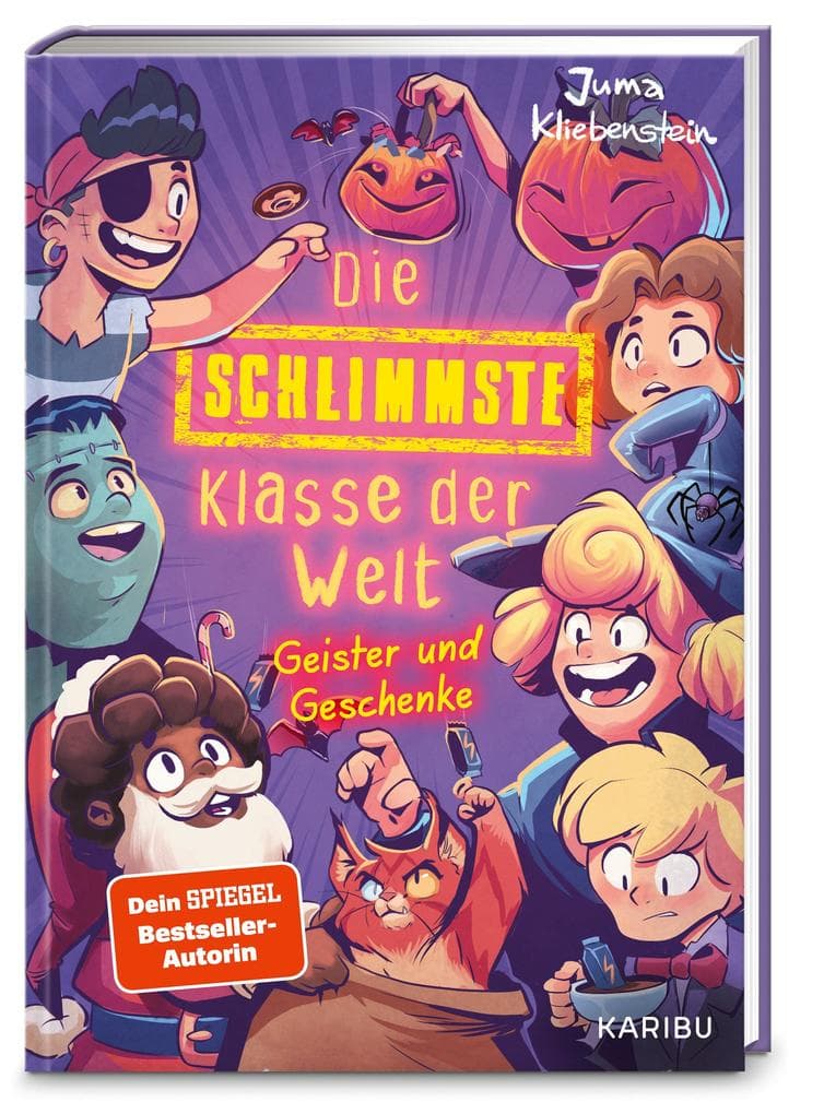 Die schlimmste Klasse der Welt (Band 7) - Geister und Geschenke: Spritzig-freches Weihnachtsbuch mit vielen lustigen Illustrationen für Kinder ab 10 Jahren