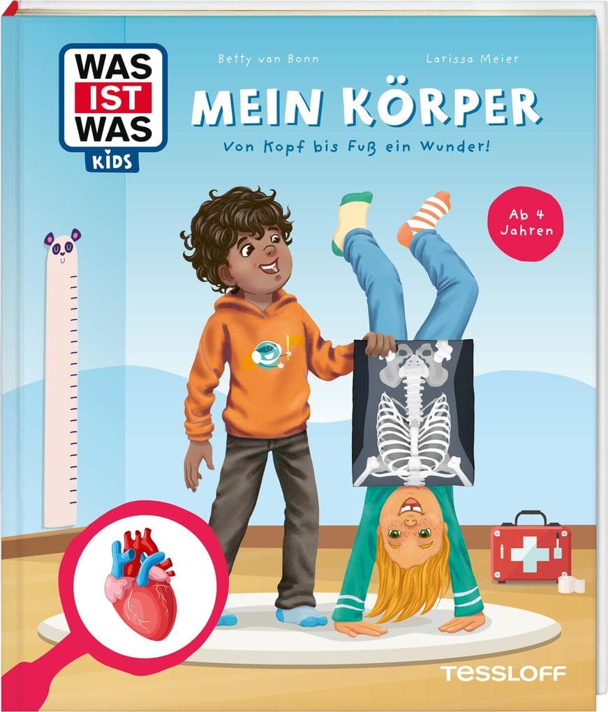 WAS IST WAS Kids Mein Körper. Von Kopf bis Fuß ein Wunder!