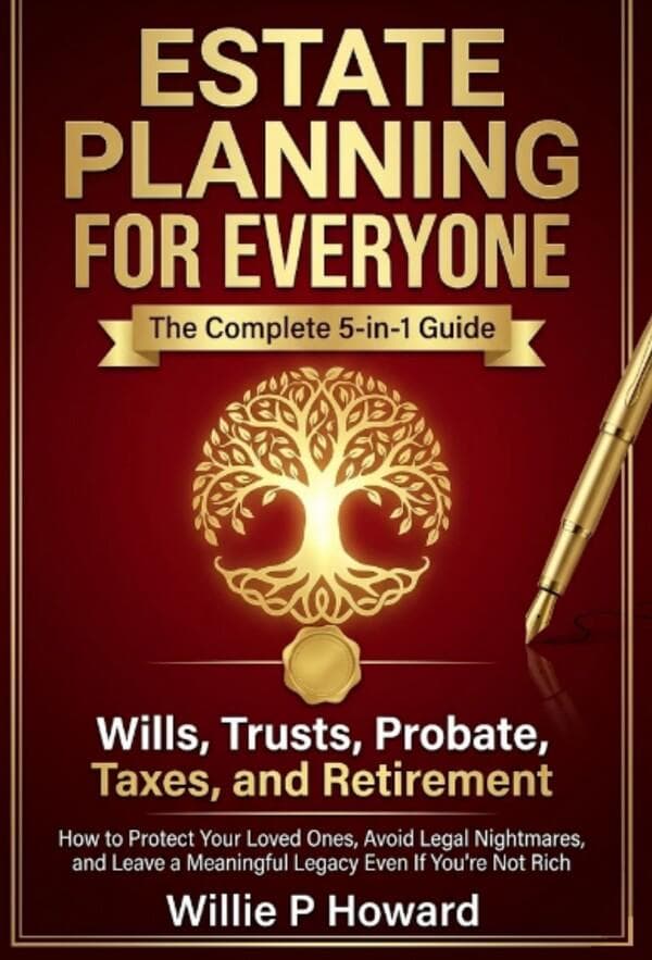 Estate Planning for Everyone: The Complete 5-in-1 Guide to Wills, Trusts, Probate, Taxes, and Retirement: How to Protect Your Loved Ones, Avoid Legal Nightmares, and Leave a Meaningful Legacy