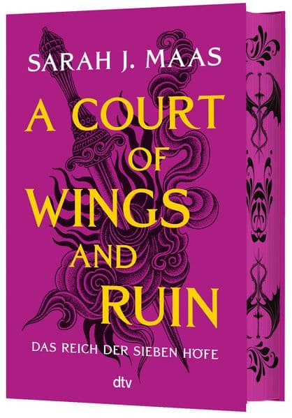 A Court of Wings and Ruin: deutsche Ausgabe | die globale Romantasy-Bestseller-Reihe | Hochveredelt mit limitiertem Farbschnitt