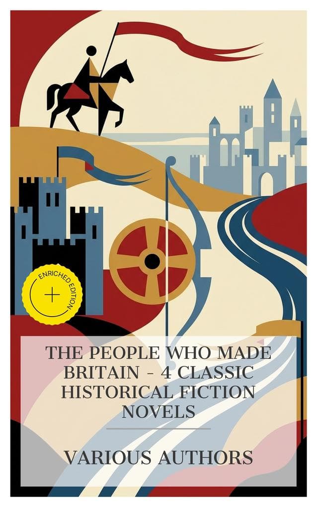 The People Who Made Britain - 4 Classic Historical Fiction Novels: Enriched edition. Hereward, the Last of the English, Ivanhoe, The Black Arrow, With the King at Oxford