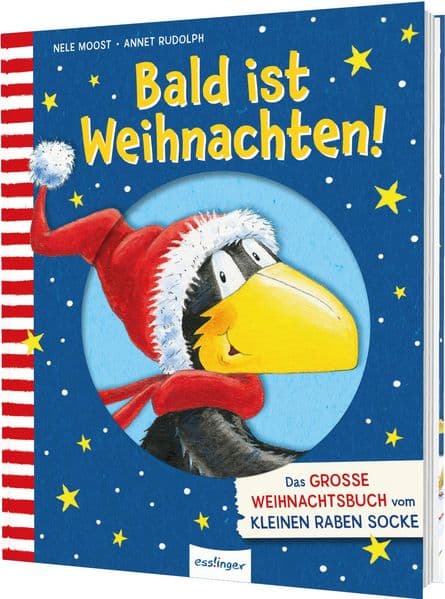 Der kleine Rabe Socke: Bald ist Weihnachten!: Das große Weihnachtsbuch vom kleinen Raben Socke | Kinderbuch ab 3