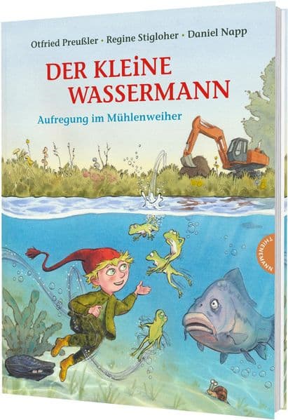 Der kleine Wassermann: Aufregung im Mühlenweiher: Ein Bilderbuchabenteuer ab 4 über Freundschaft, Mut und Zusammenhalt