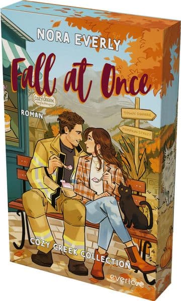 Fall at Once: Roman | Cozy Small Town Romance für alle, die den Herbst lieben! (Madi & Cole) | Mit limitiertem Farbschnitt