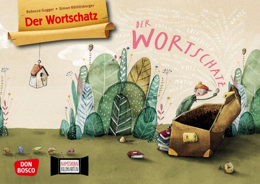 Der Wortschatz. Kamishibai Bildkartenset: Entdecken - Erzählen - Begreifen: Bilderbuchgeschichten. Über die Macht der Worte und die Bedeutung von Sprache in einer zauberhaften Geschichte