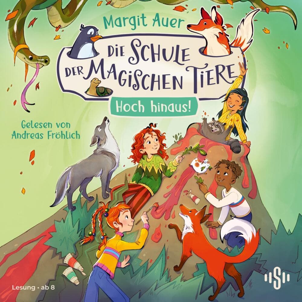 Die Schule der magischen Tiere 17: Hoch hinaus!: 3 CDs