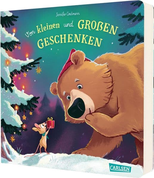 Von kleinen und großen Geschenken (Pappbilderbuchausgabe): Erste Weihnachtsgeschichte mit Tieren für Kinder ab 2 Jahren