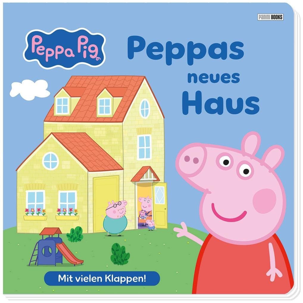 Peppa Pig: Peppas neues Haus: Pappbilderbuch mit Klappen