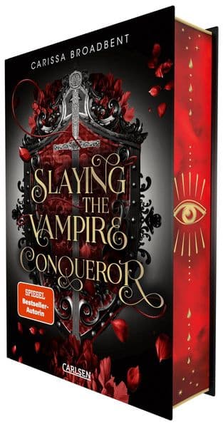 Slaying the Vampire Conqueror (Crowns of Nyaxia): Forbidden Love und blutige Vampirromance: Eine blinde Assassinin und ein Auftrag, der sie an ihre Grenzen bringt