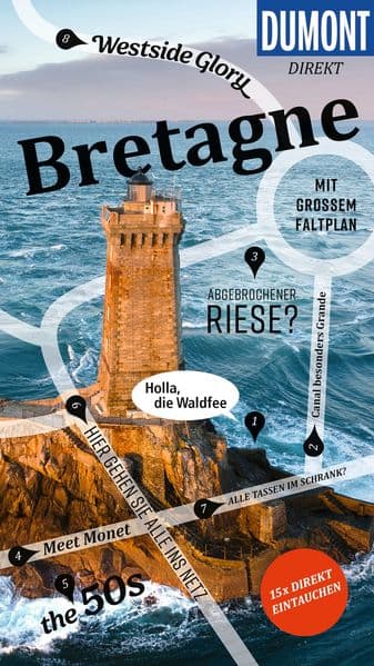 DUMONT direkt Reiseführer Bretagne: Mit großem Faltplan
